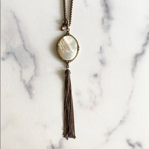 Pendant Necklace Lucky Brand Mother of Pearl